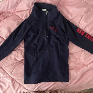 Victoria's Secret Pink NE Patriots quarter zip